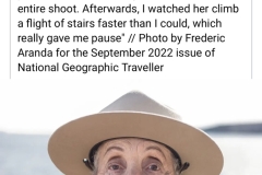Betty Reid Soskin, 100yo park ranger