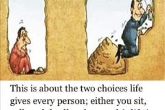 Under or over your problems