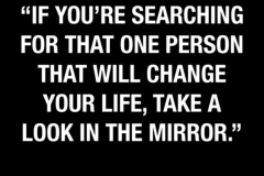 Look in the mirror.