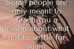 hard lessons