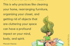 Decluttering