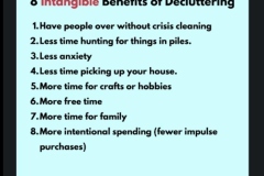 Decluttering, Sarah at Decluttering School