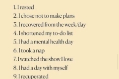 Restating "I did nothing."