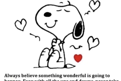 Snoopy, love