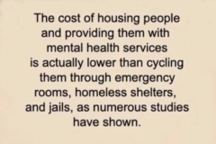 The true cost of leaving people homeless and mentally ill