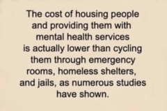 The true cost of leaving people homeless and mentally ill