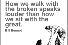 How do we treat those who are suffering?