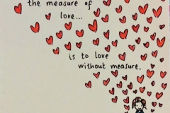 St Francis of Assissi, Measure of Love ... love without measure