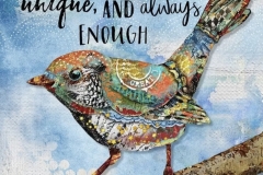 Encouraging bird