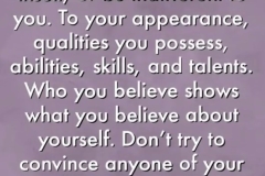 Who do you believe?