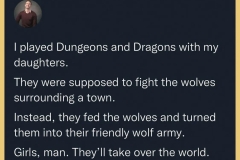 Girls play Dungeons and Dragons