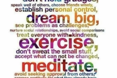 Words about personal choices and habits