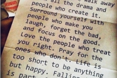 Surround yourself with those who heal you.