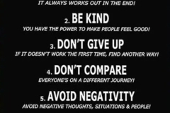 7 Rules for Life