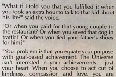 Existential question answered