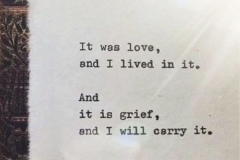 Love, Grief