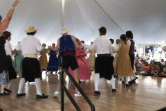 Dancers at the Greek festival (photo by DH)