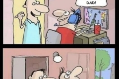 Put adult son out of house.