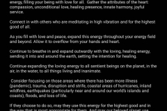 Healing Beyond Borders meditation