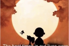 Charlie Brown and snoopy