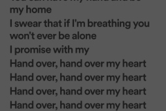 "Hand Over My Heart" - The Secret Sisters
