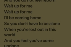 "Wait Up For Me" - Amos Lee