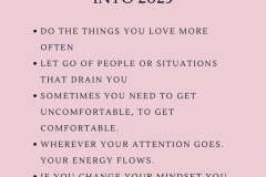 Intentions for greater happiness