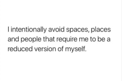 Respecting my whole self