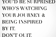 Watching you, Inspired by you