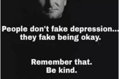 Robin Williams, Depression, People Don't Fake It