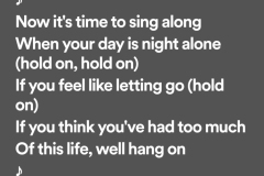 "Everybody Hurts" - R.E.M.