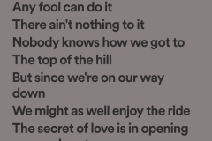 "Secret of Life" - James Taylor